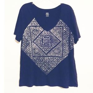 Old Navy Print Tee